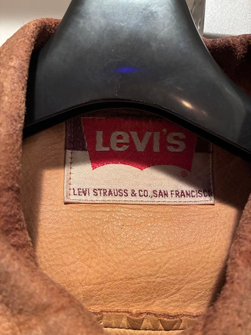 Levi's 3rd SUEDE TRACKER JACKET 肩幅51