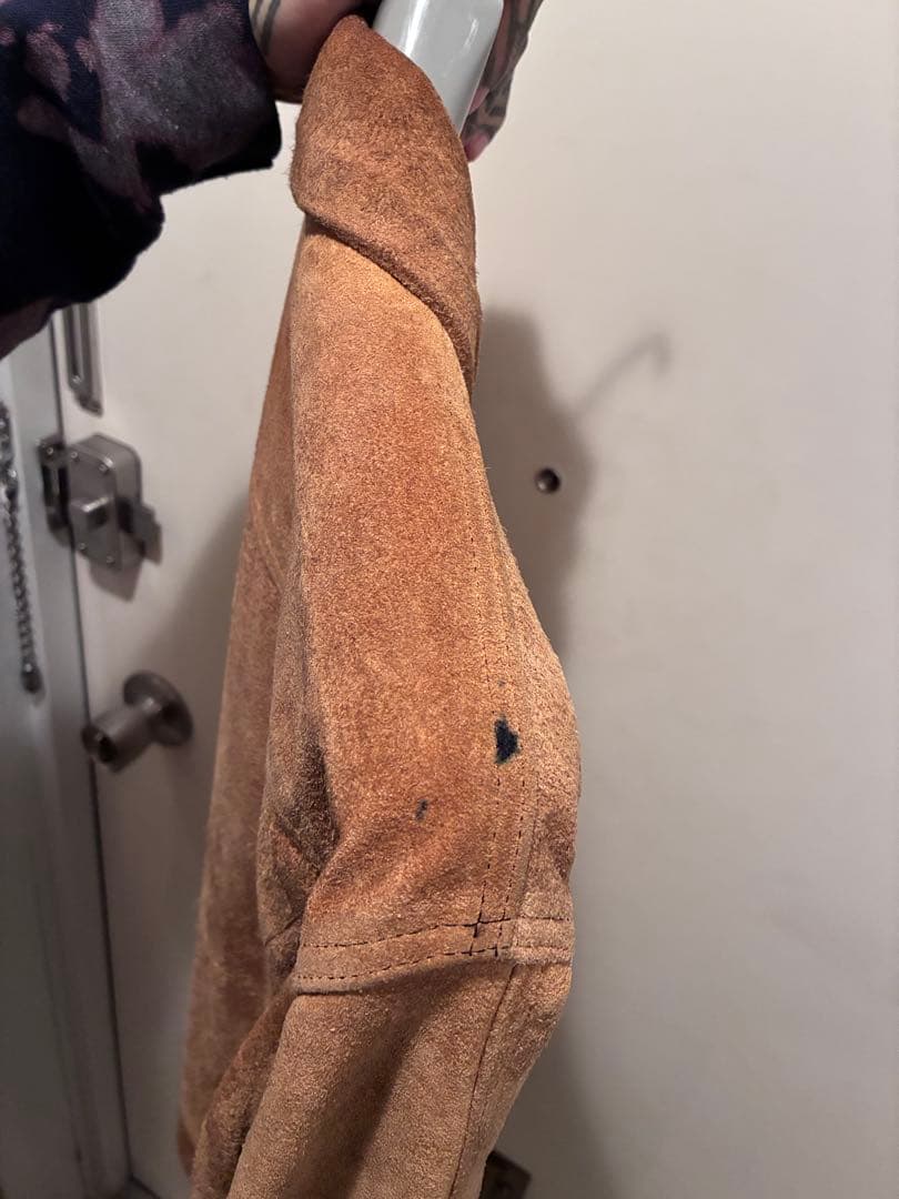 Levi's 3rd SUEDE TRACKER JACKET 肩幅51