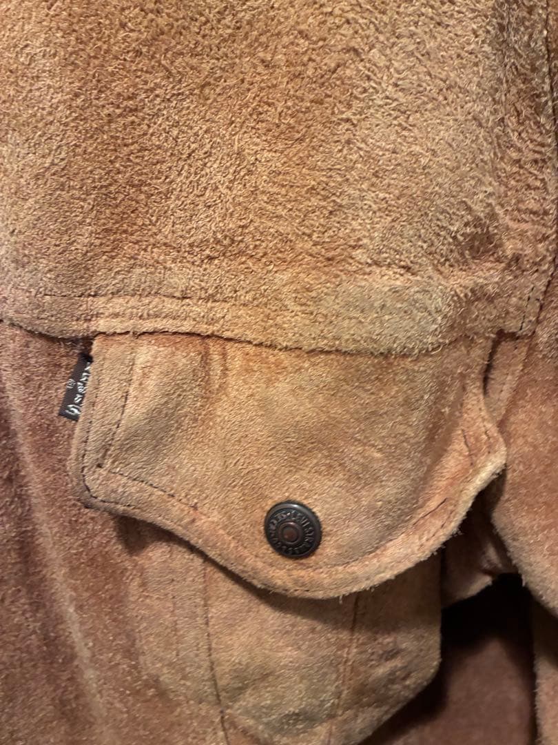 Levi's 3rd SUEDE TRACKER JACKET 肩幅51