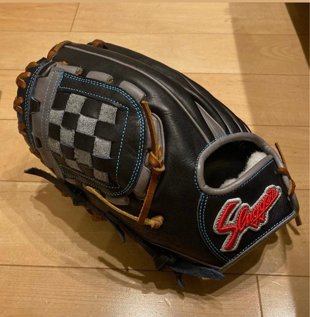 左投げ　オーダーグラブ　軟式　久保田スラッガー