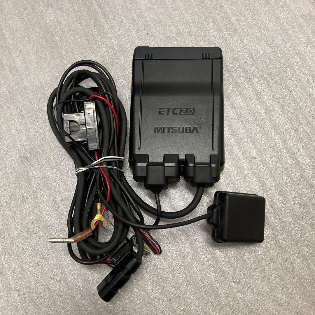 バイク用 2.0ETC車載器 分離型 ミツバMSC-BE700