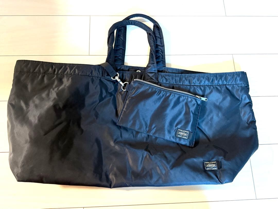 値下げ　PORTER×CAPTAIN SUNSHINE トートバッグ　ブラック
