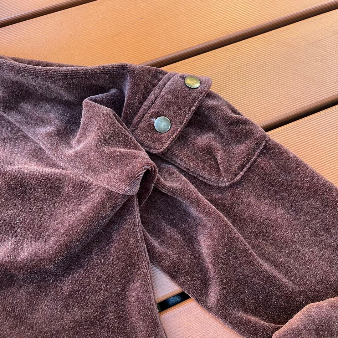 トップス y2k 00s PUMA velour zip up hoodie
