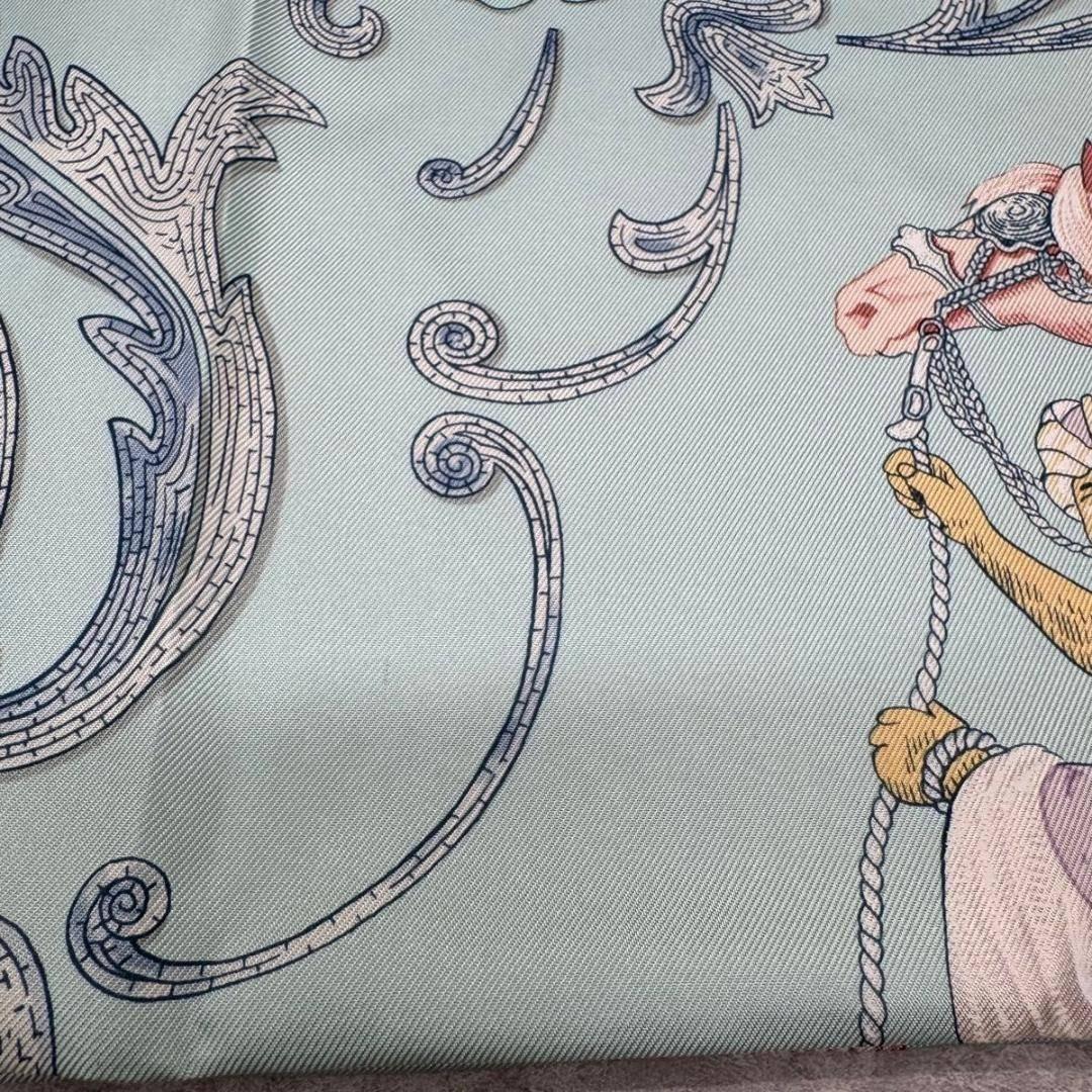 エルメス カレ90 スカーフ HERMES 馬柄 シルク