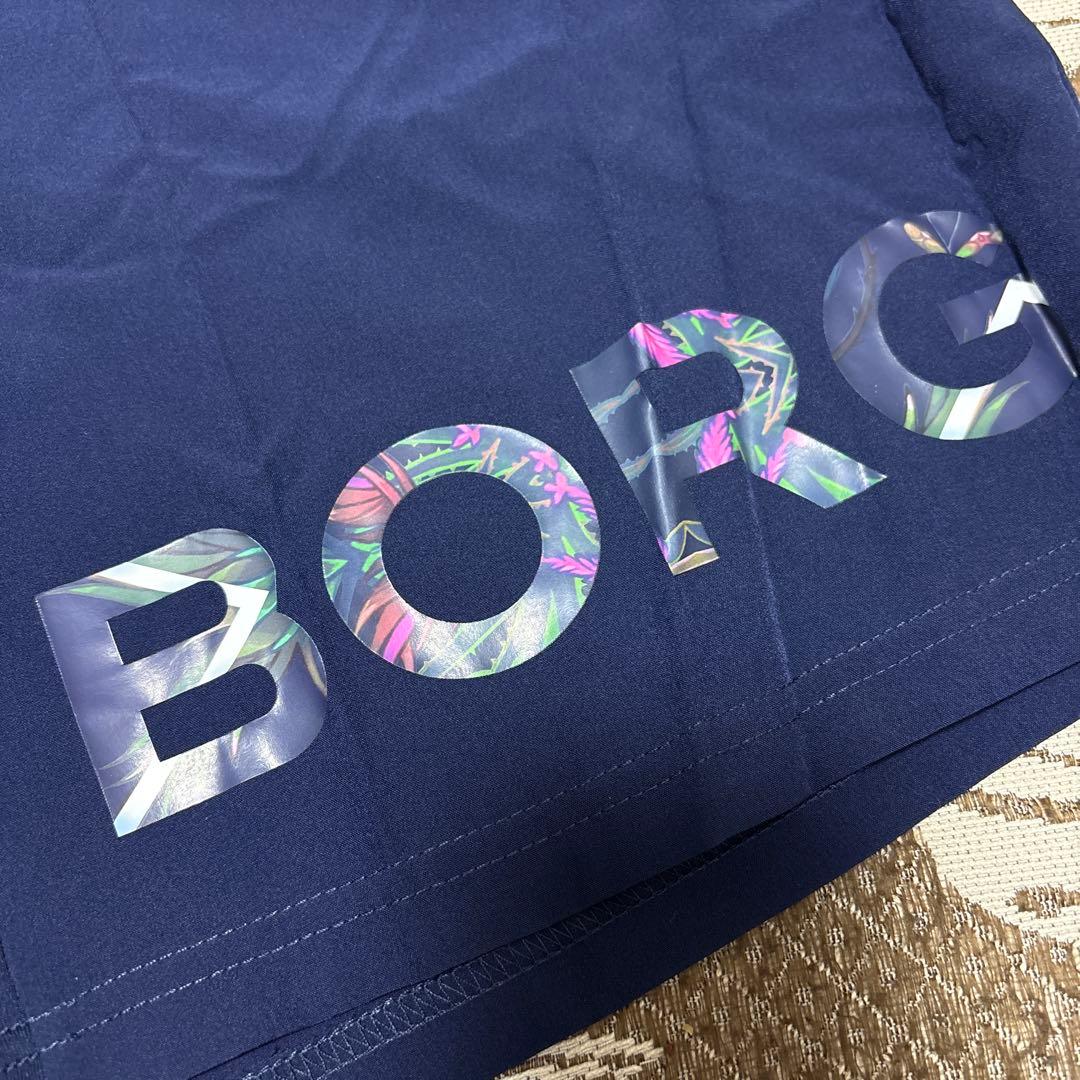 Björn Borg（ビヨン・ボルグ）メンズ　テニスショーツ　ネイビー　L
