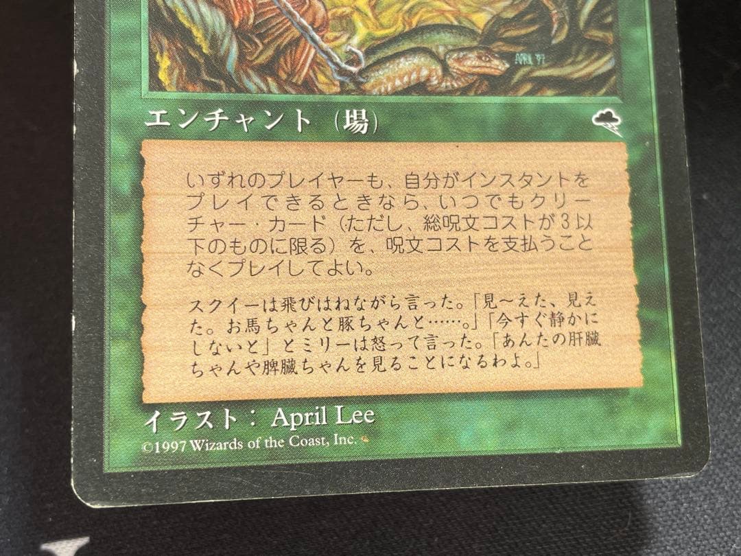MTG 魔の魅惑 日本語