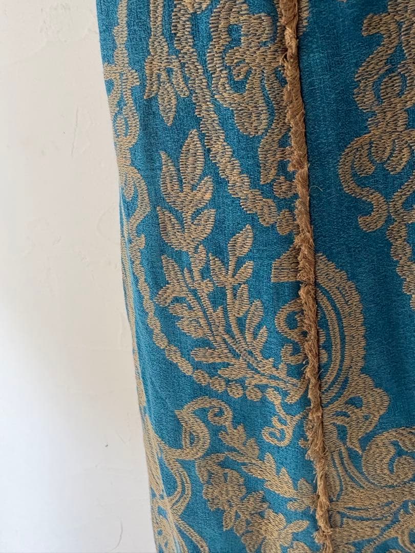 アメリヴィンテージ DAMASK EMBROIDERY LINEN DRESS