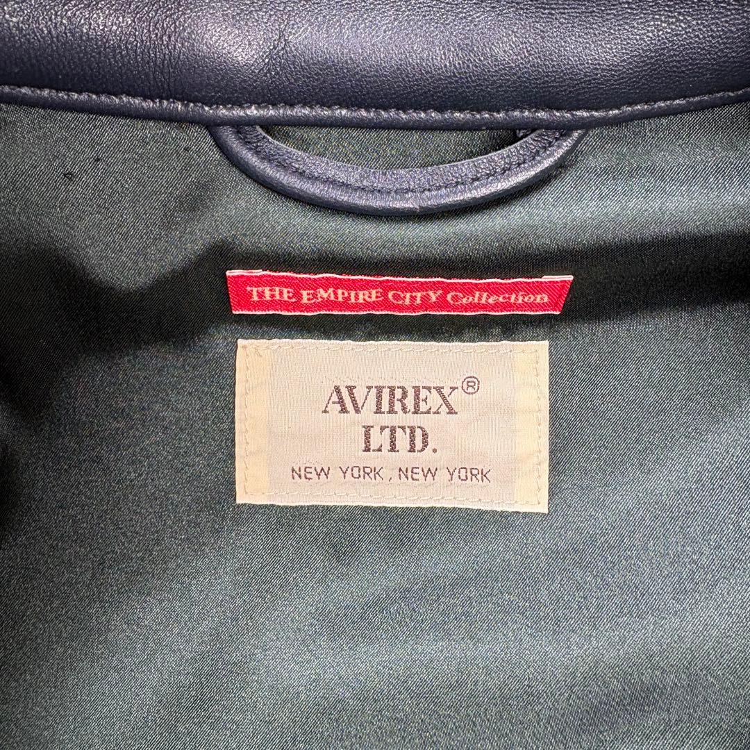 ジャケット・アウター AVIREX leather racing jacket