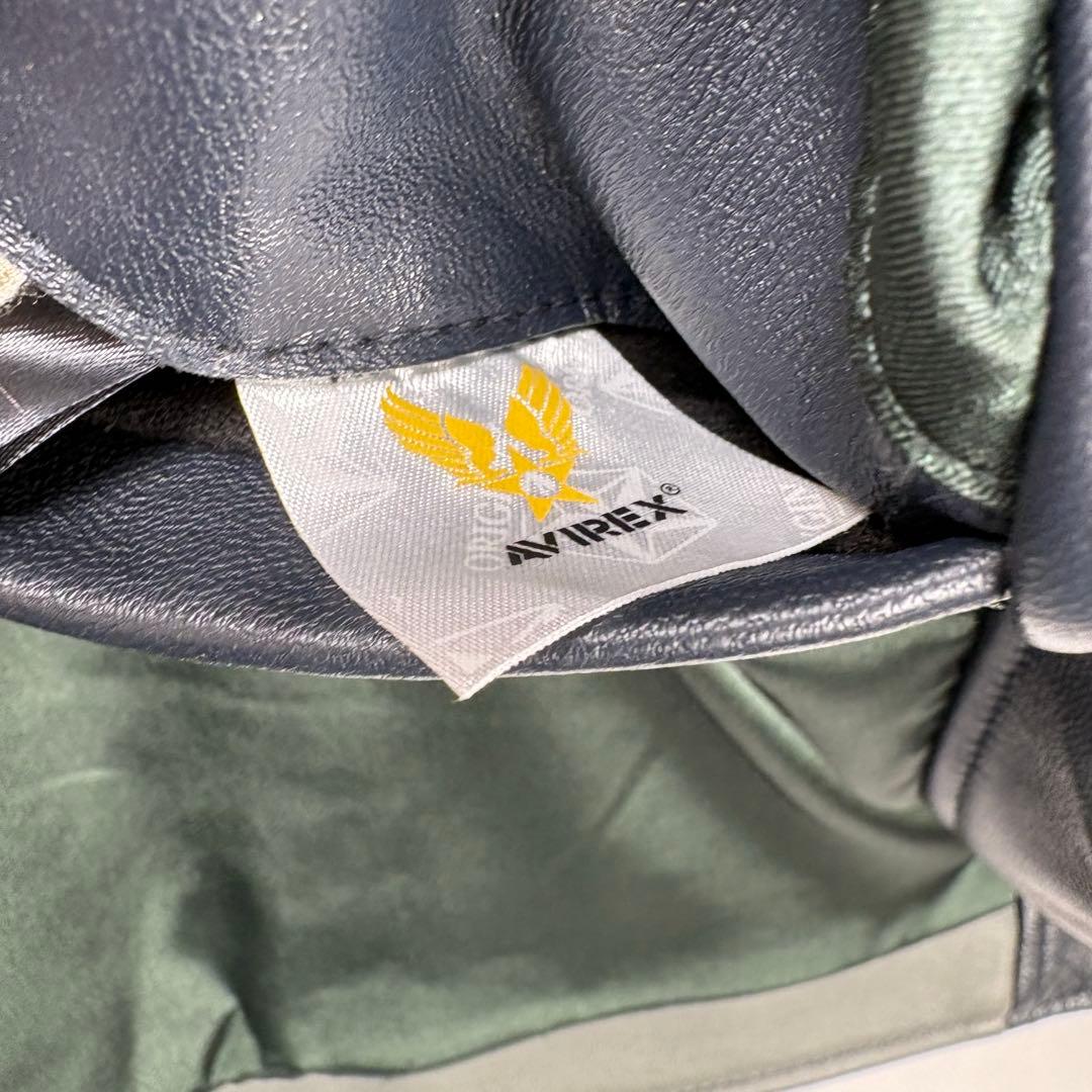 ジャケット・アウター AVIREX leather racing jacket