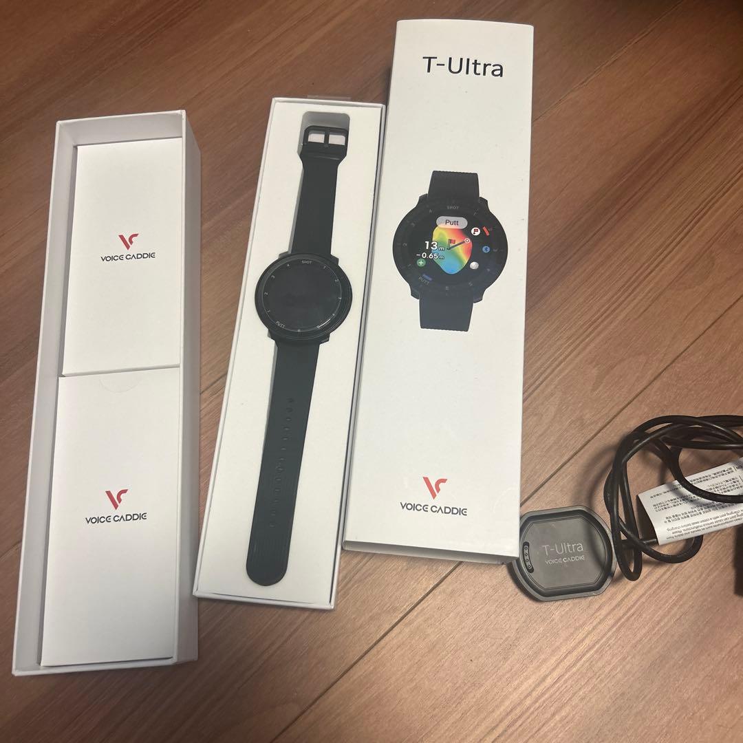 【美品】ボイスキャディ VOICECADDIE　T-Ultra 保護シール付き