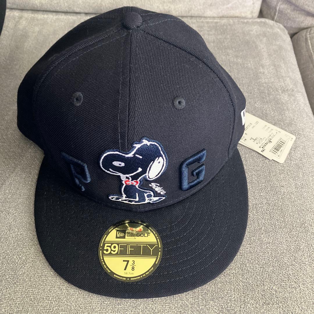 PEARLY GATES スヌーピー キャップ 59FIFTY 7 3/8 M