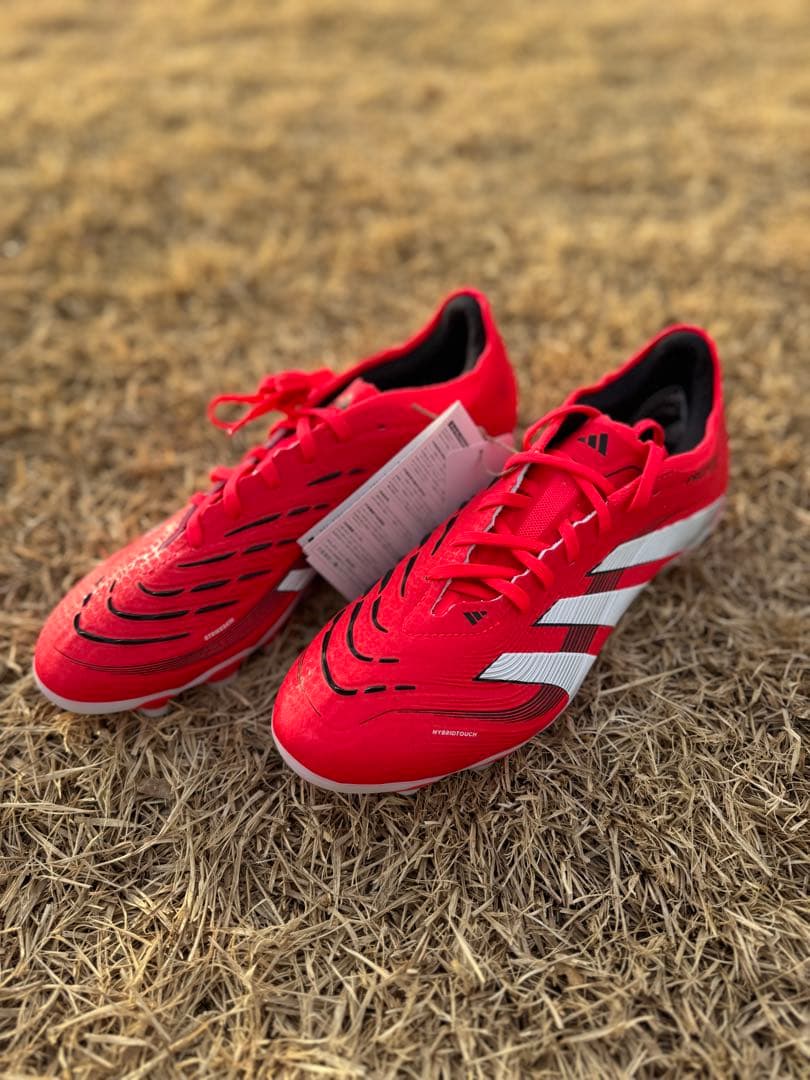 アディダス プレデター PRO HG/AG 赤 27㎝ サッカースパイク 未使用