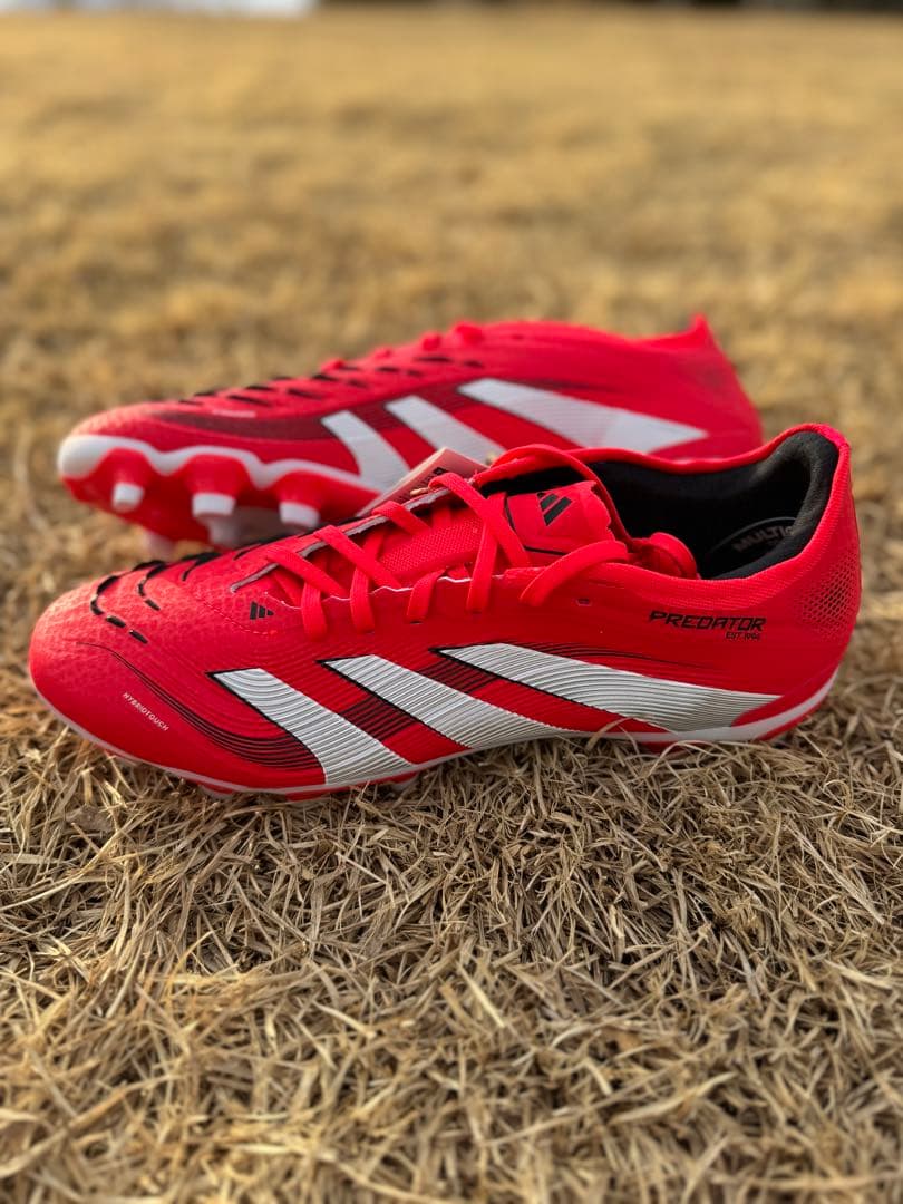 アディダス プレデター PRO HG/AG 赤 27㎝ サッカースパイク 未使用