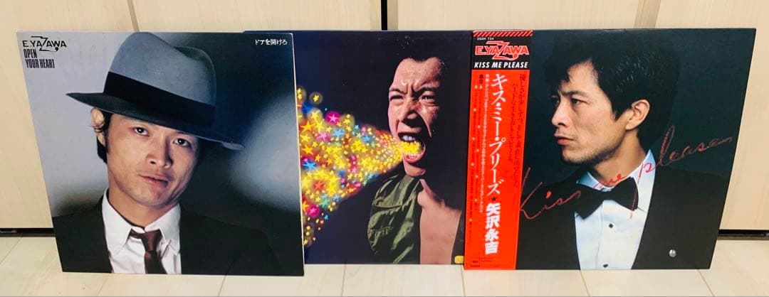 矢沢永吉 1970年～1980年代　レコード 11枚 セット LP