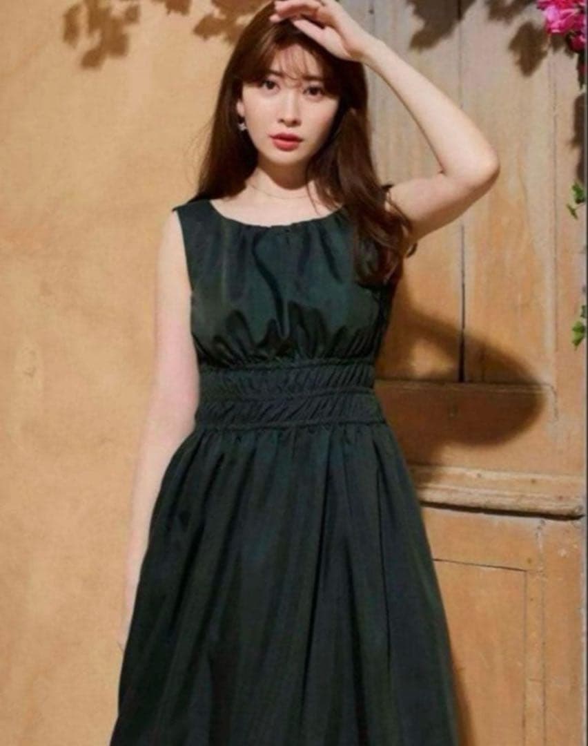 L02270）herlipto Riviera Double Bow Dress