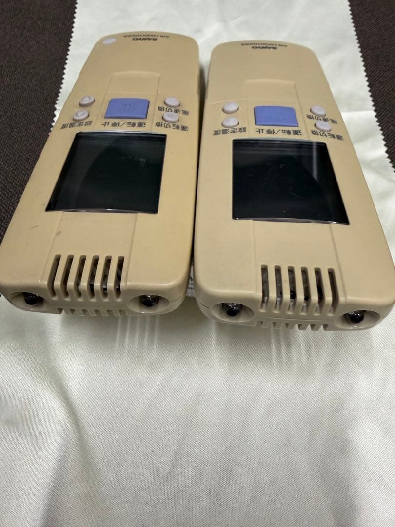 【A】SANYO エアコン用リモコン RCS-SH1A 2個セット