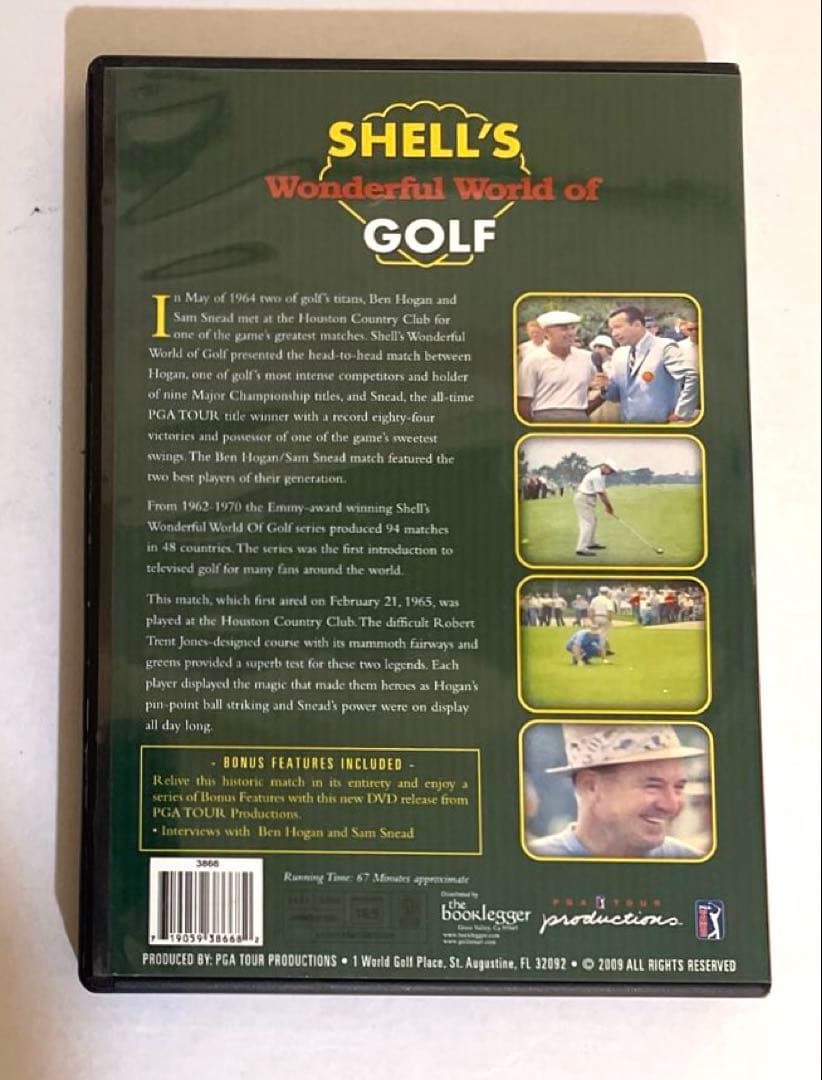 SHELL'S Wonderful World DVD ゴルフ　ベン・ホーガン