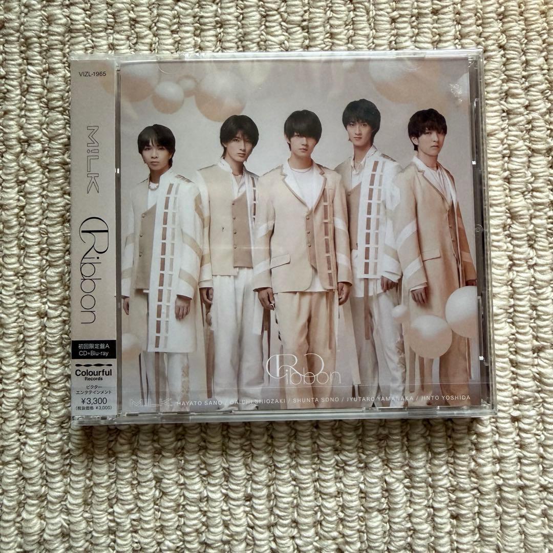 M!LK Ribbon(初回限定盤A)(CD+Blu-ray )