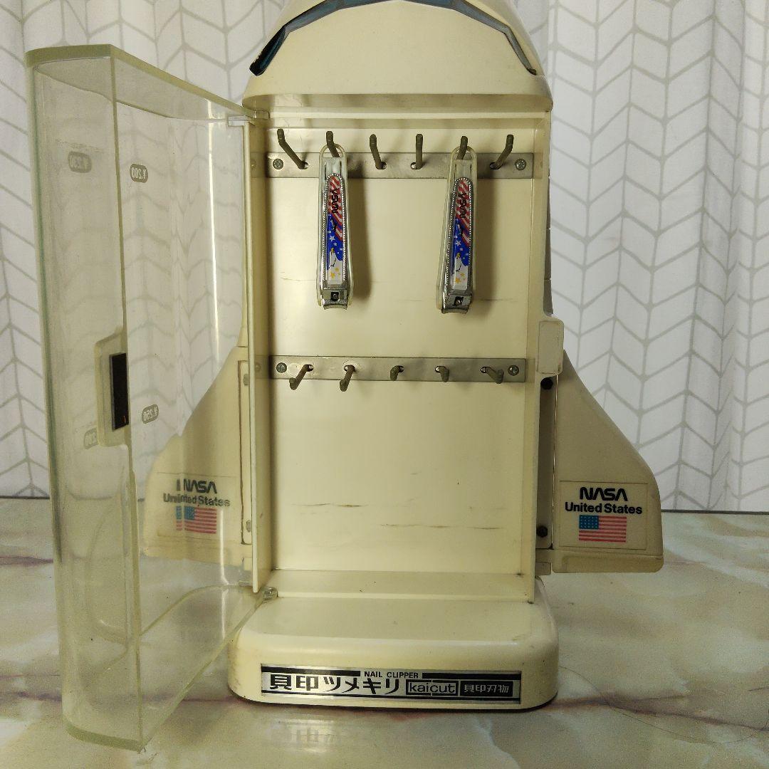 貝印ツメキリ スペースシャトル　ディスプレイ　昭和レトロ　打玩具 　ポップ