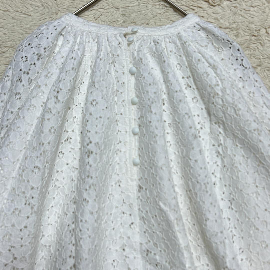 JOURNEE EN ROSE 総レース長袖ブラウス プルオーバー ハグオーワー