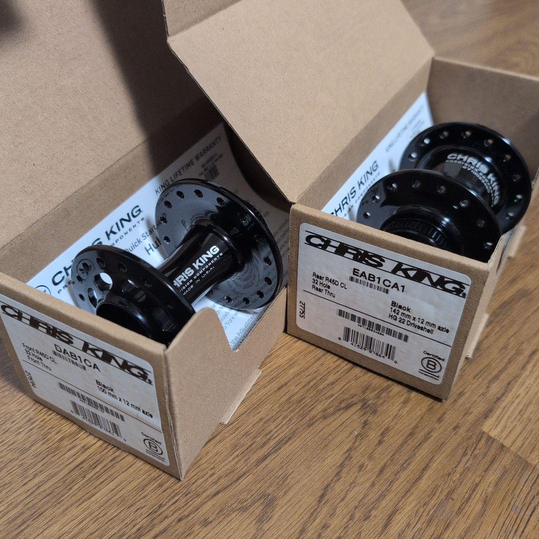 パーツ CHRIS KING R45 DISC hubshell