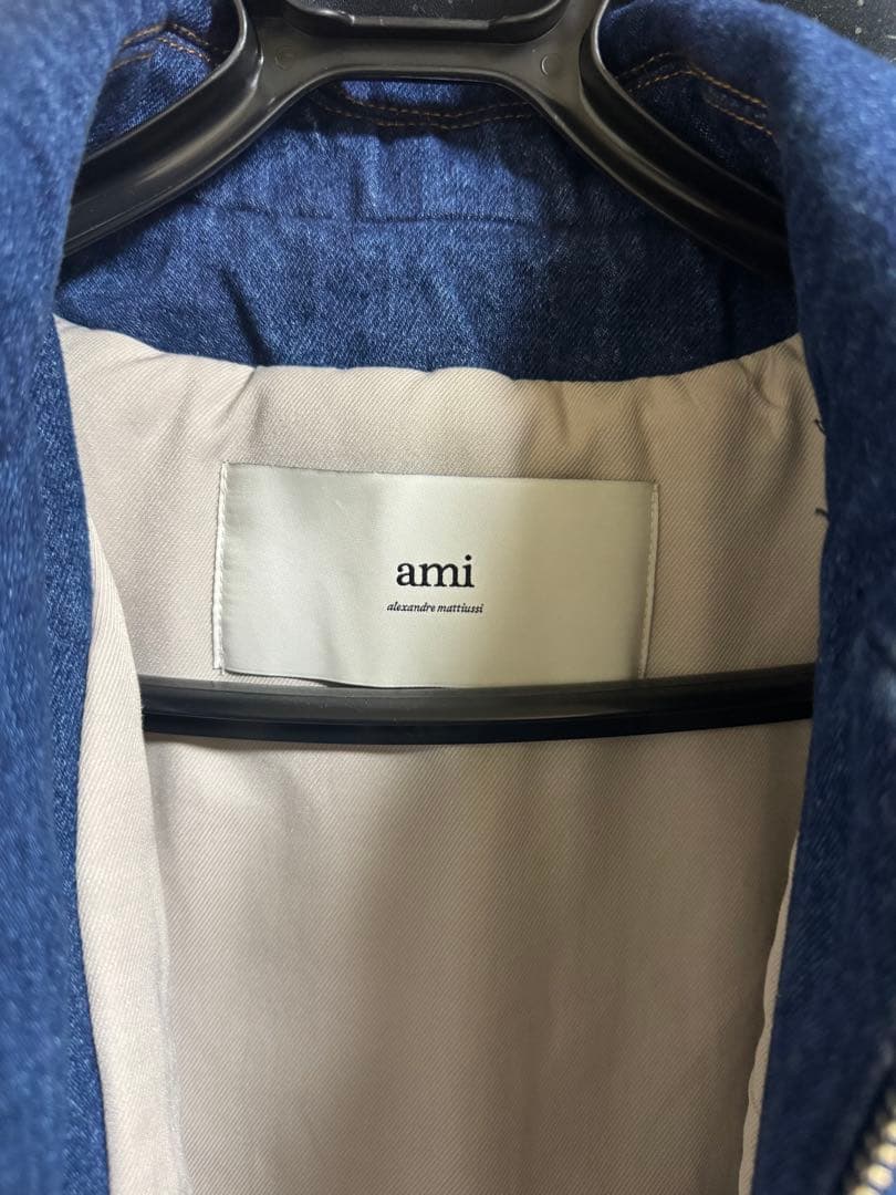 ami デニム ボンバージャケット