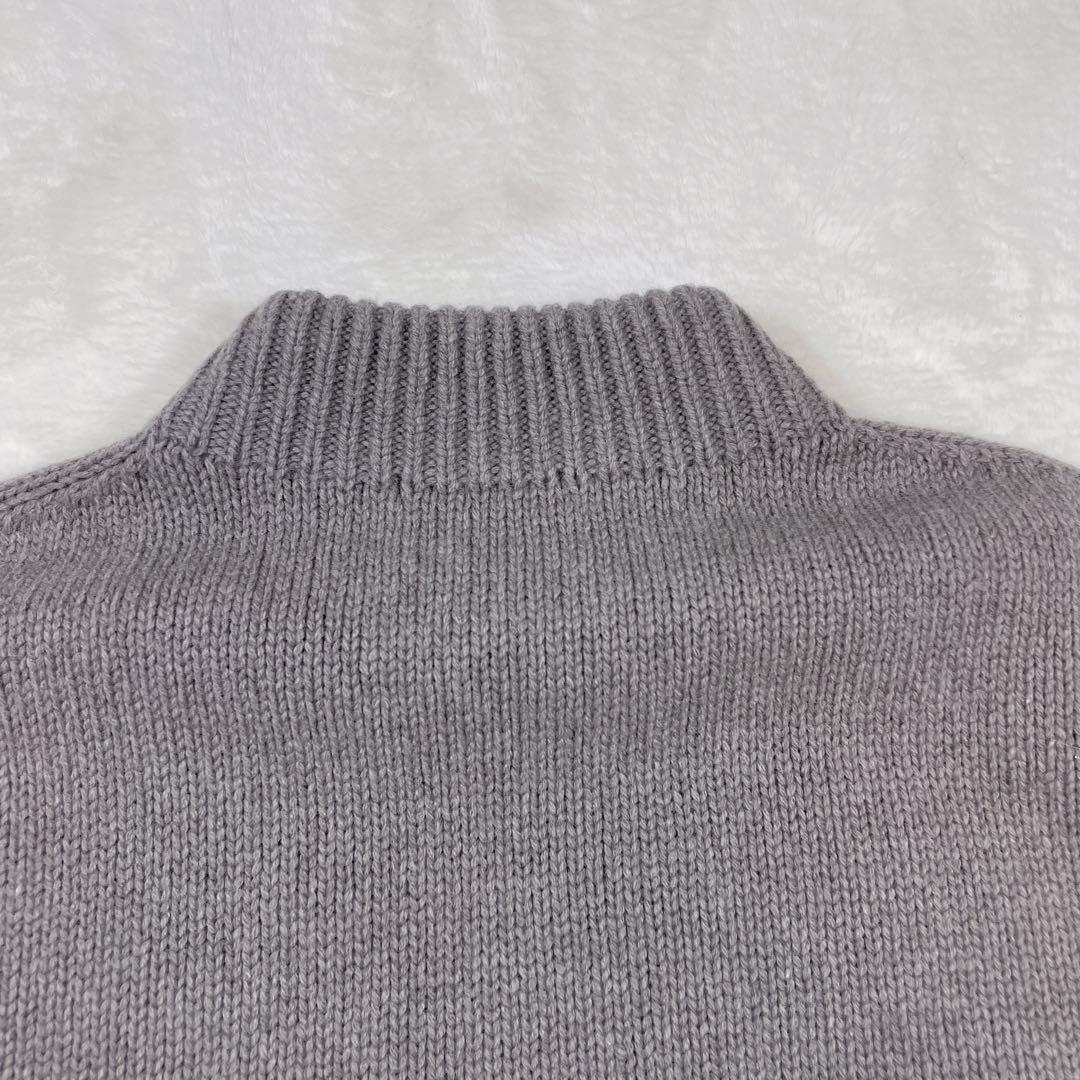 美品　ギャルリーヴィー ファインウール ビルドネックベスト