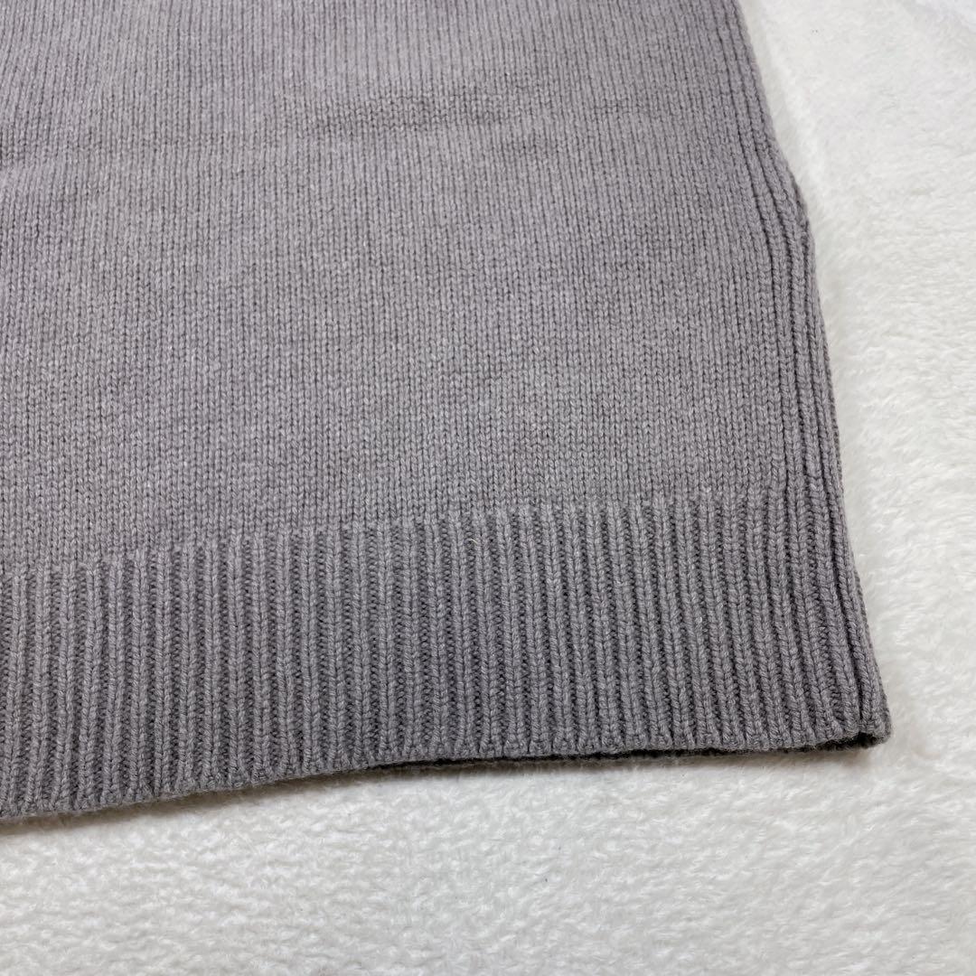 美品　ギャルリーヴィー ファインウール ビルドネックベスト