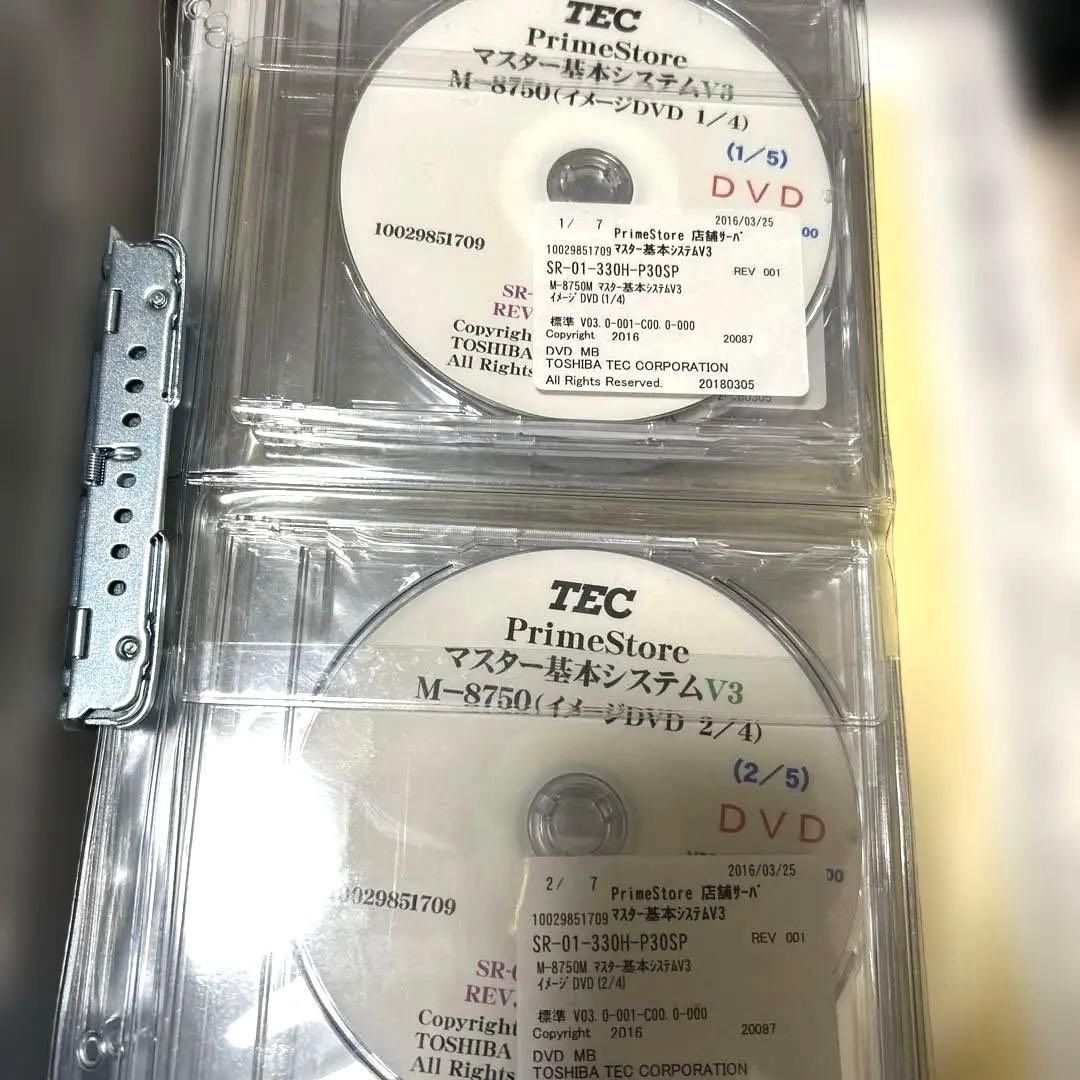 東芝TEC Prime Store V3 M-8750インストール説明書ディスク
