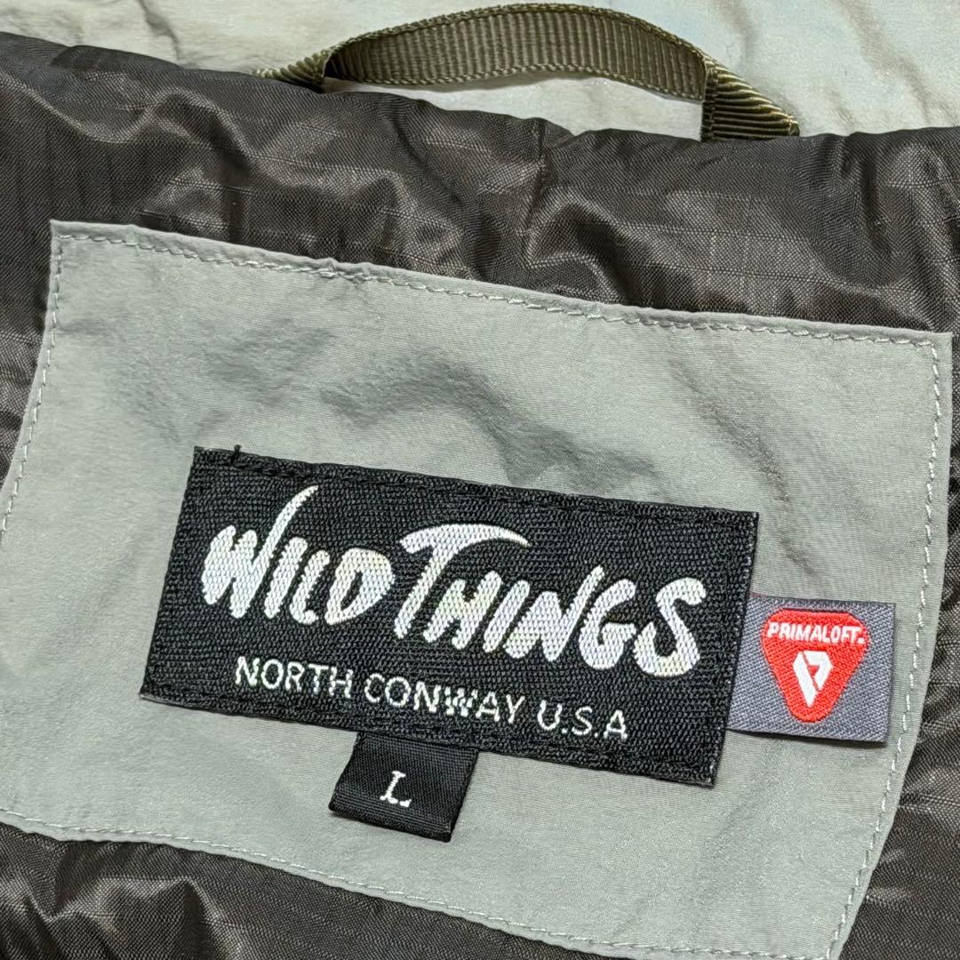 ソ*ム様 美品 WILD THINGS プリマロフト 別注 モンスターベスト L