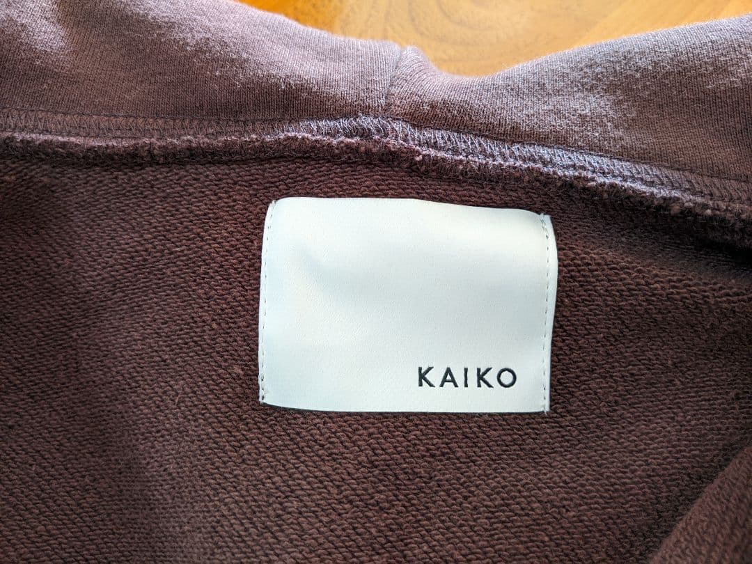 KAIKO Double Zip Parka BROWN カイコ