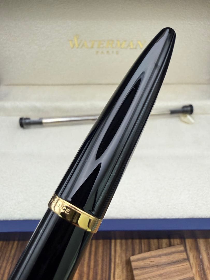 WATERMAN ボールペン カレン ブラックシー GT 美品