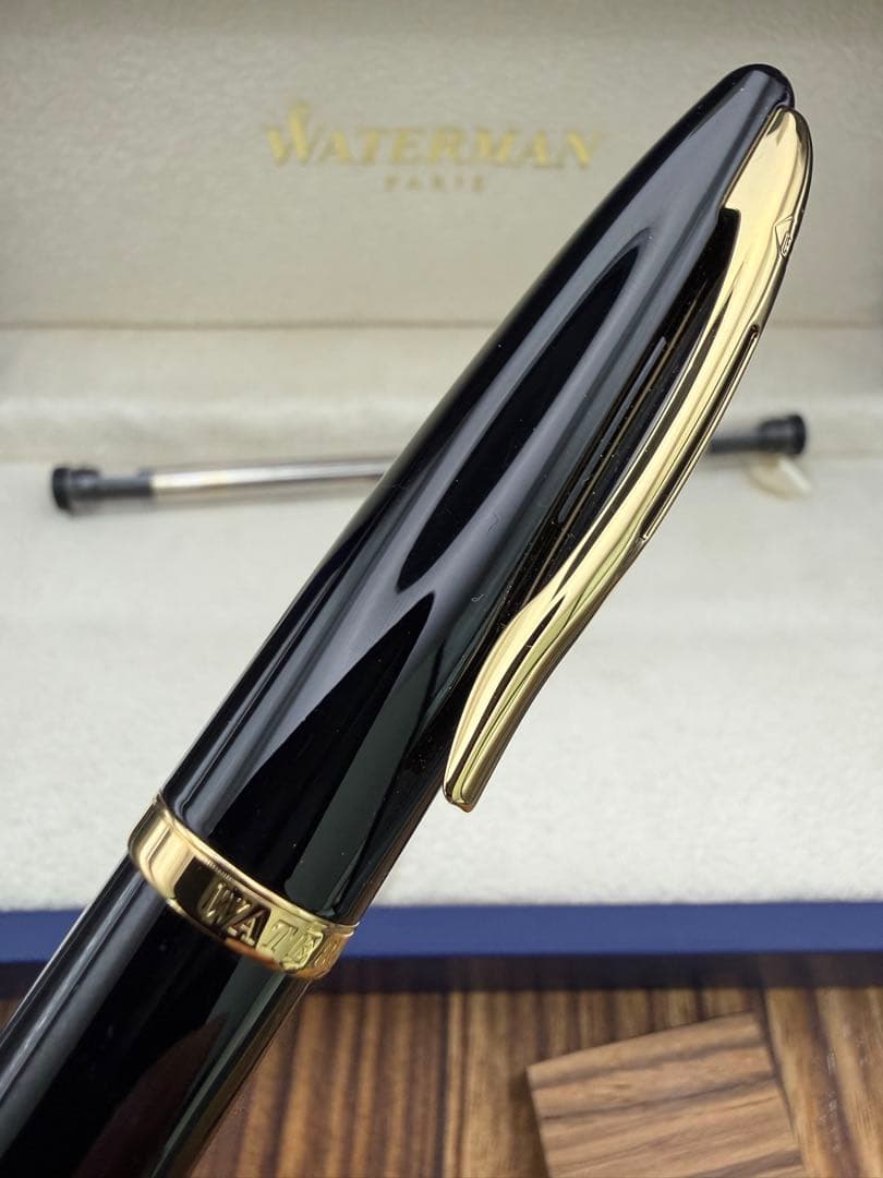 WATERMAN ボールペン カレン ブラックシー GT 美品