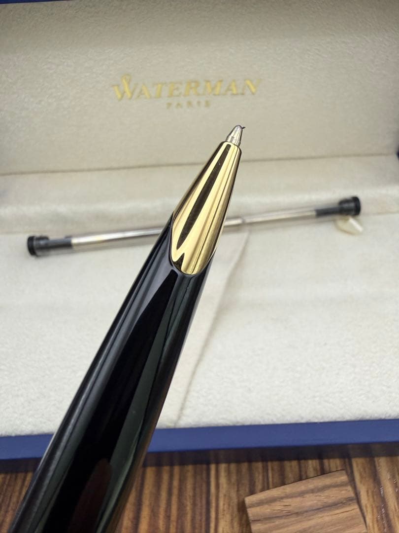 WATERMAN ボールペン カレン ブラックシー GT 美品