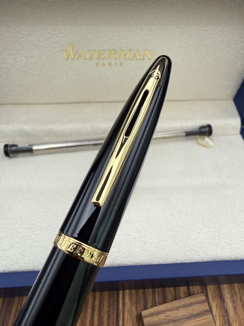 WATERMAN ボールペン カレン ブラックシー GT 美品