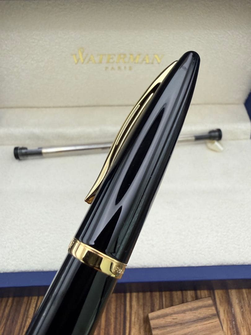 WATERMAN ボールペン カレン ブラックシー GT 美品