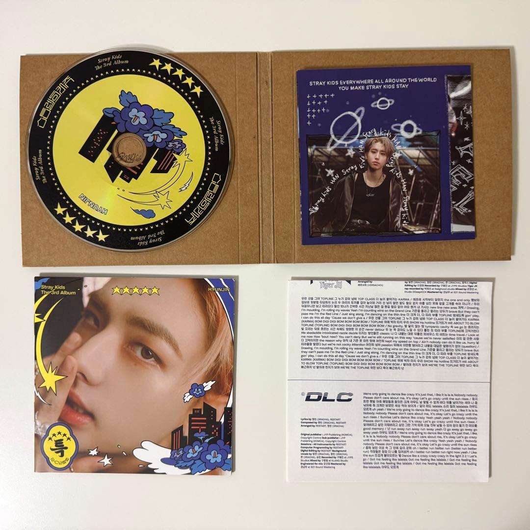 straykids ヒョンジン　cd dvd