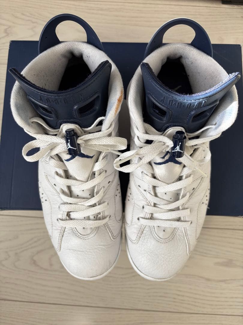 【値下げ】Air Jordan 6 ホワイト/ネイビー