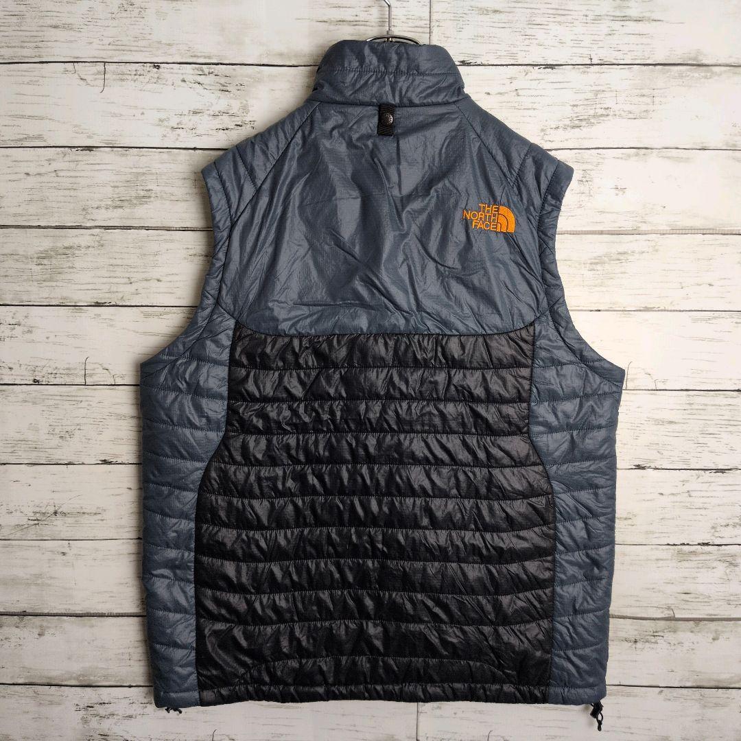 THE NORTH FACE ノースフェイス ダウンベスト 刺繍ロゴ メンズ古着