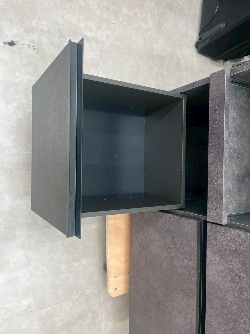 パモウナ キッチンボード グレー 1000×420×850mm nk01