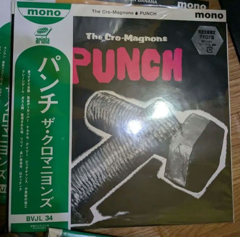 パンチ クロマニヨンズ レコード