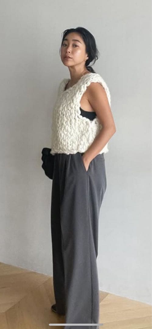 シールームリン　HM extra warm 2way ニットベスト