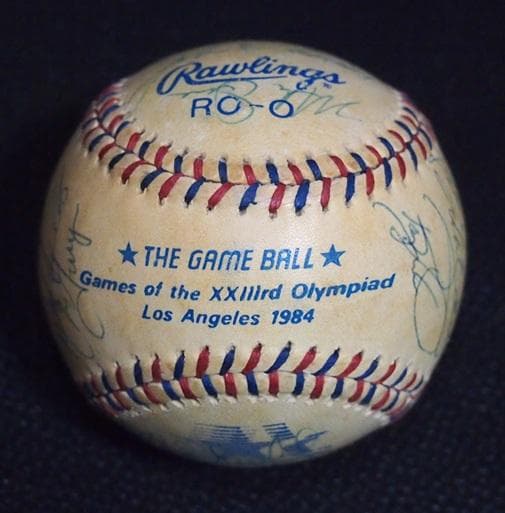 1984 USA Olympic Baseball★McGwire 証明書付