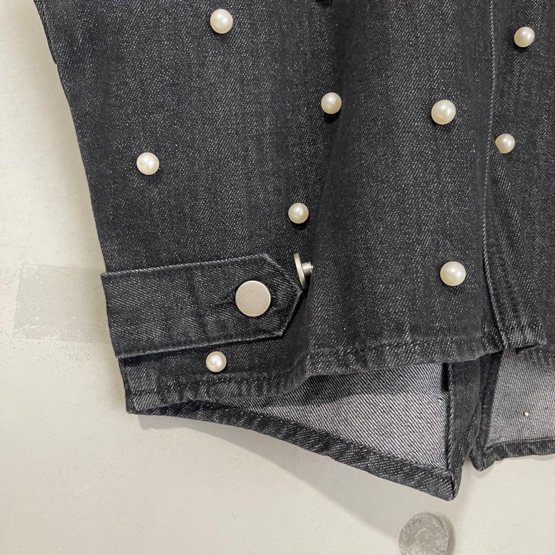 新品タグ付き✨PERNA ペルナ　パールデニムベスト