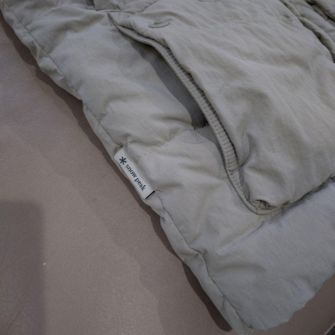 【美品】スノーピーク　軽量ダウンベスト　ＸＬ