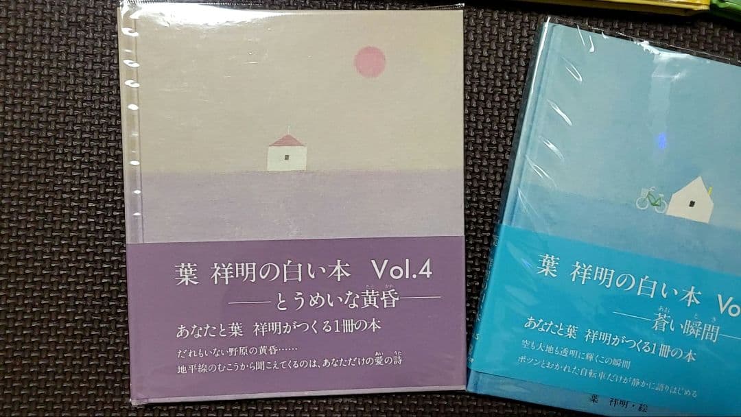 葉祥明の白い本　５冊セット　レア　希少　サンリオ　夜のメルヘン　白い花車