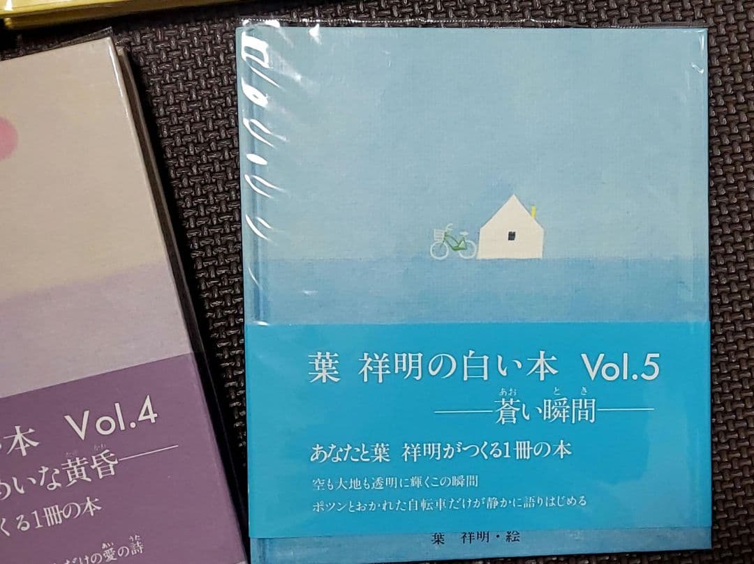 葉祥明の白い本　５冊セット　レア　希少　サンリオ　夜のメルヘン　白い花車