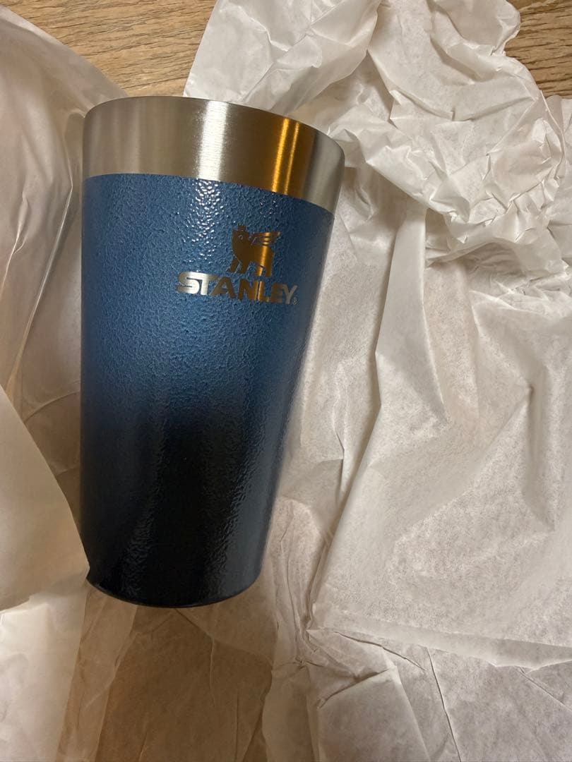 STANLEY スタッキングビアパイント 473ml レイクブルー