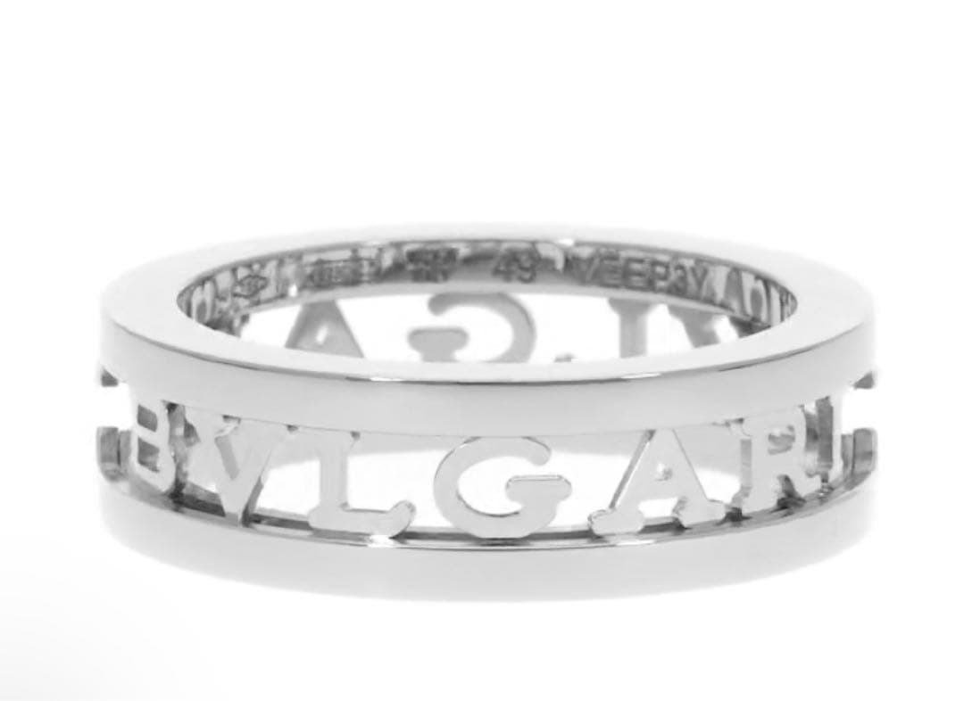 Bulgari 18Kホワイトゴールド製ビー・ゼロワン 1バンドリング