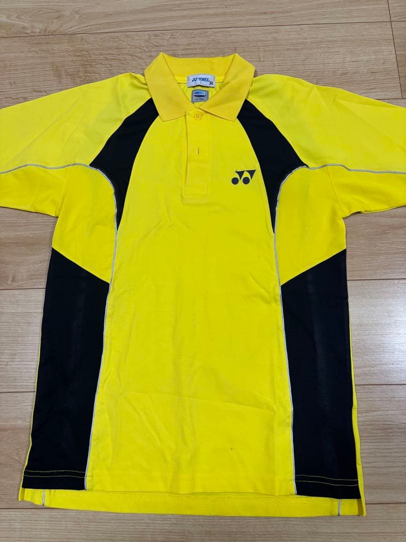 YONEX バドミントンシャツ S イエロー　ヨネックス